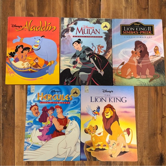 Disney Other - Vintage Disney Book Bundle – Classic Storybook Lot